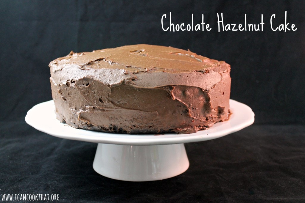 Chocolate Hazelnut Cake #SplendaHoliday