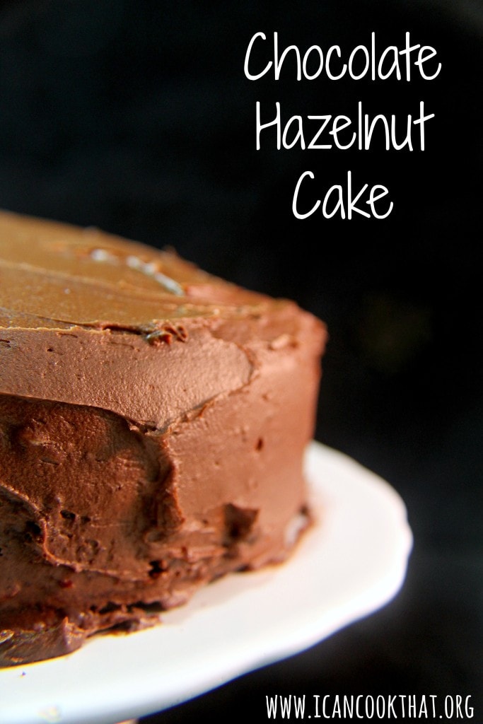 Chocolate Hazelnut Cake #SplendaHoliday