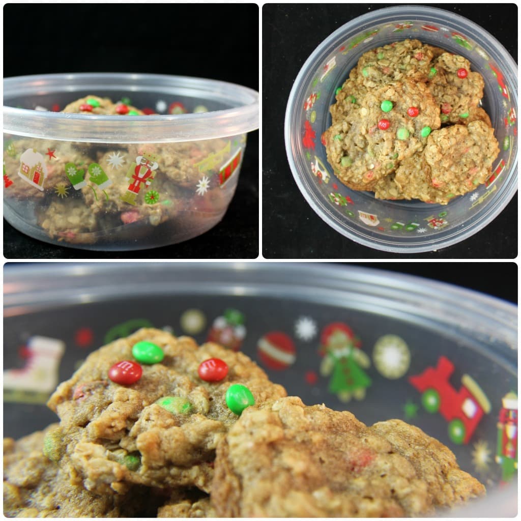 Spiced Oatmeal M&M's® Cookies #MemoriesInTheBaking