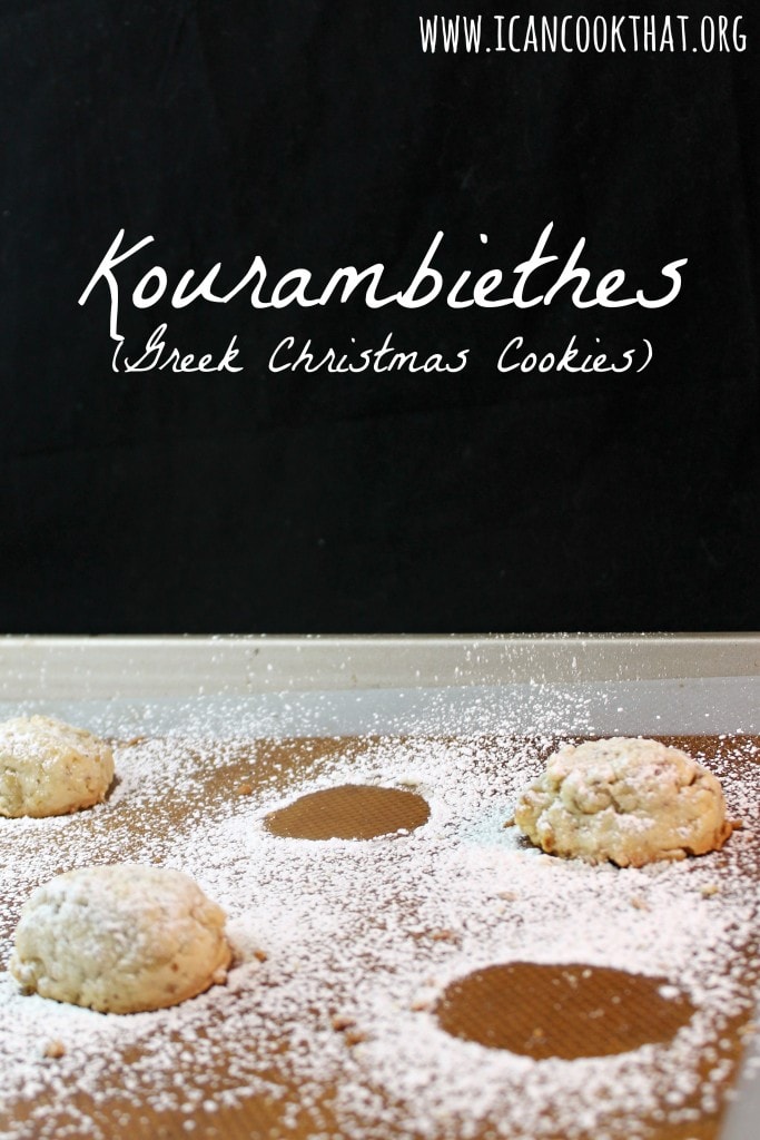 Kourambiethes (Greek Christmas Cookies)