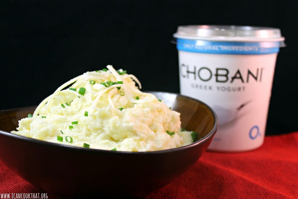 Creamy Mashed Potatoes #HolidayWithChobani