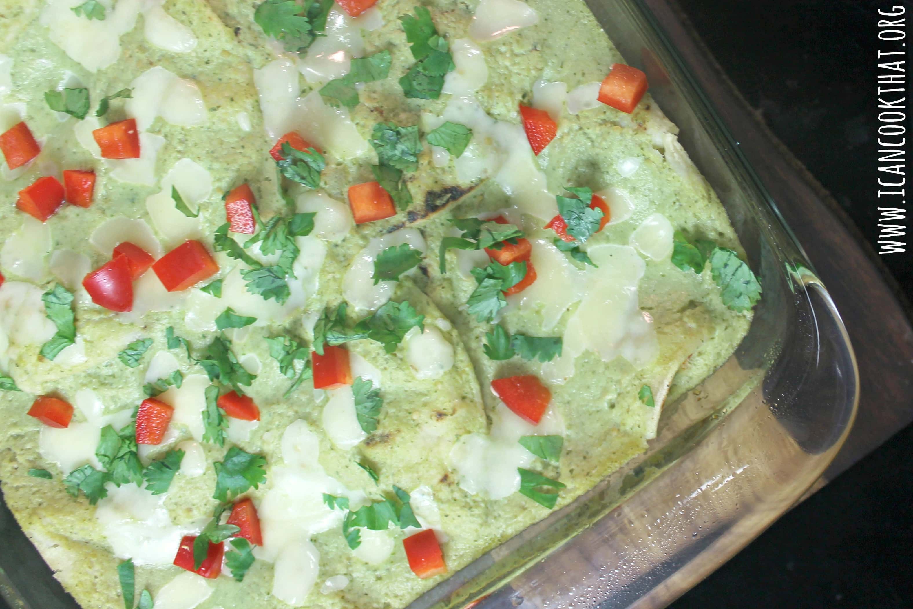 Chicken Chilaquiles Casserole