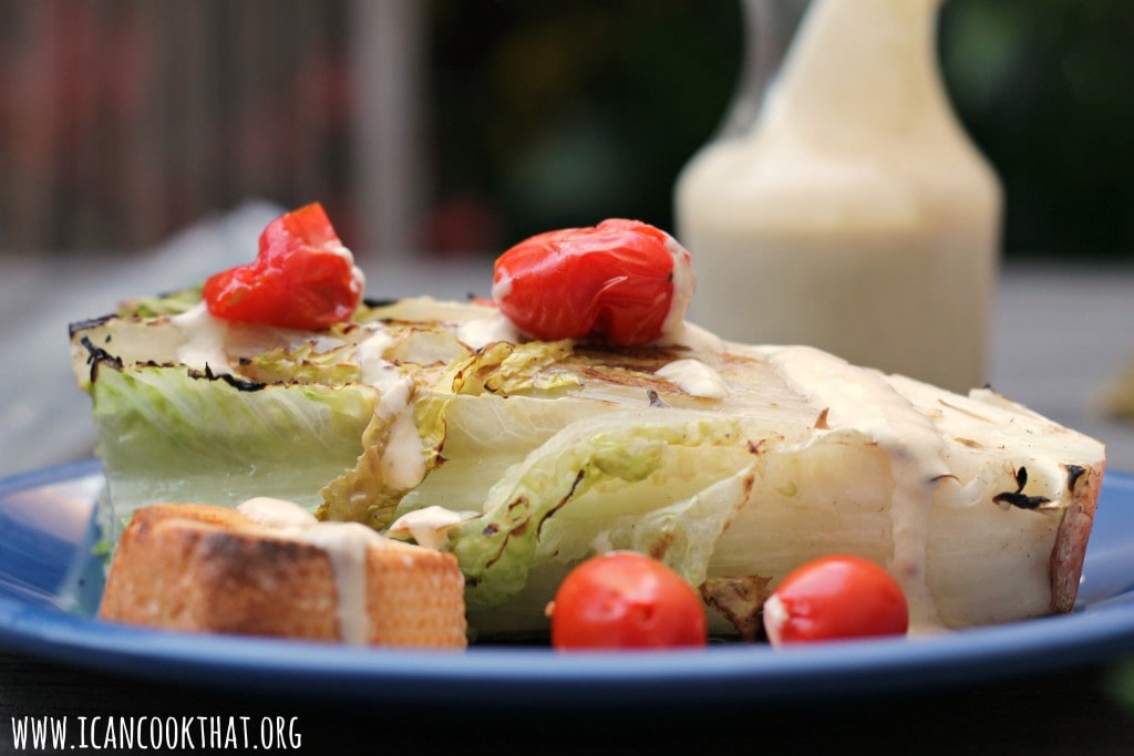 Grilled Caesar Salad