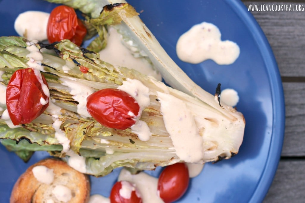 Grilled Caesar Salad