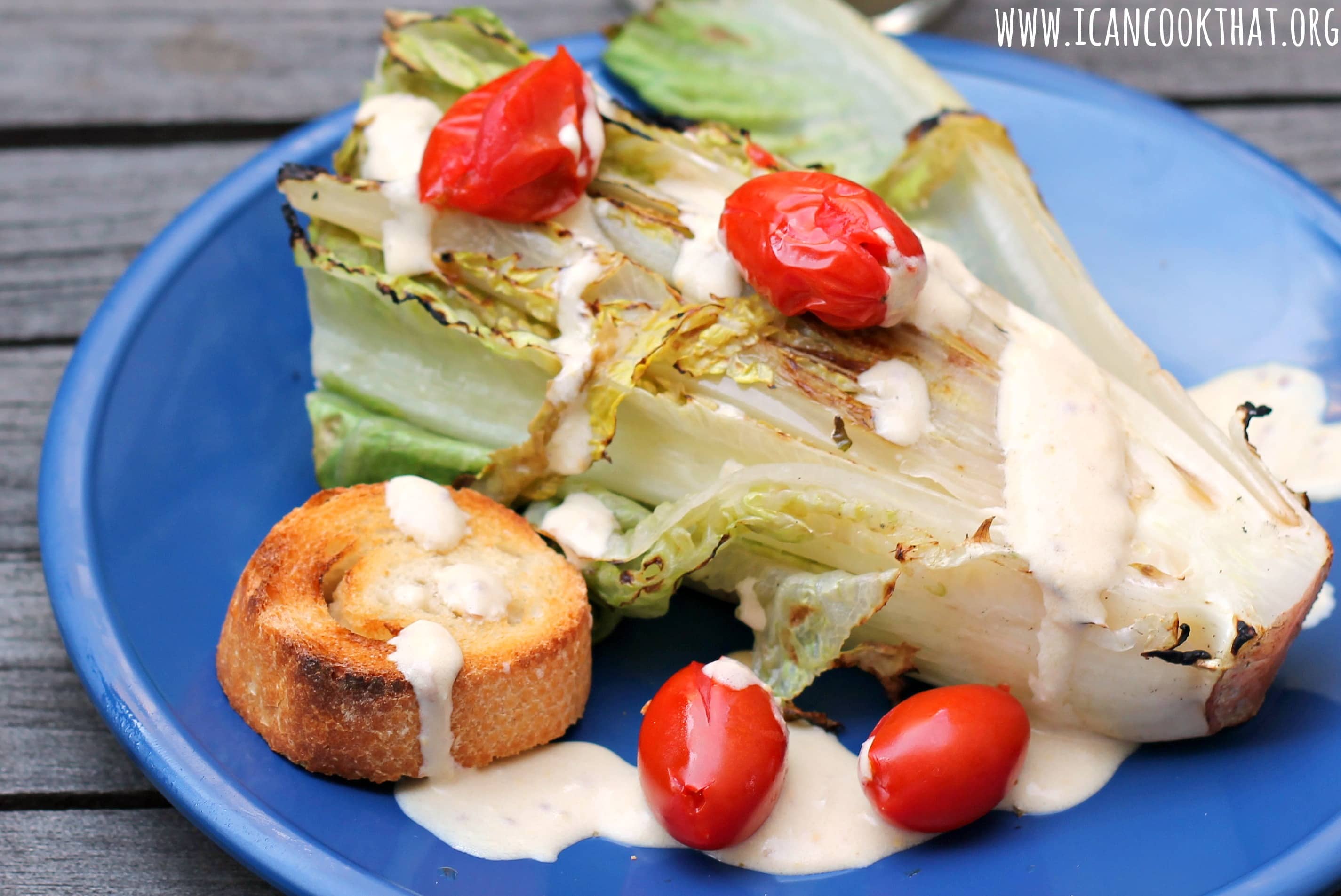 Grilled Caesar Salad