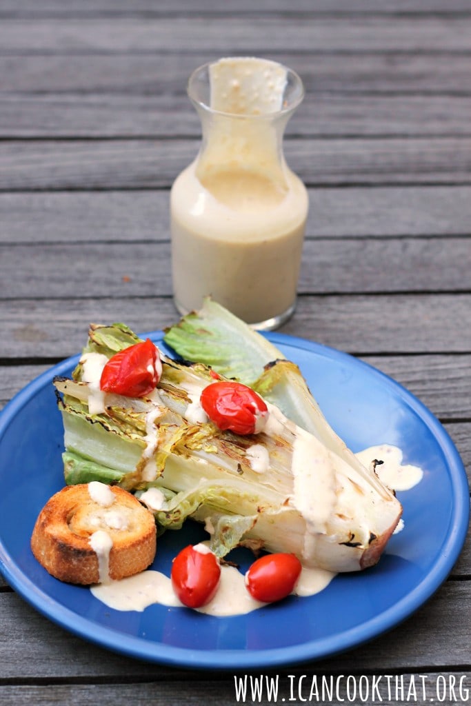 Grilled Caesar Salad