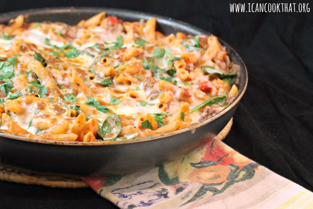 One-Pot Cheesy Pasta Bake