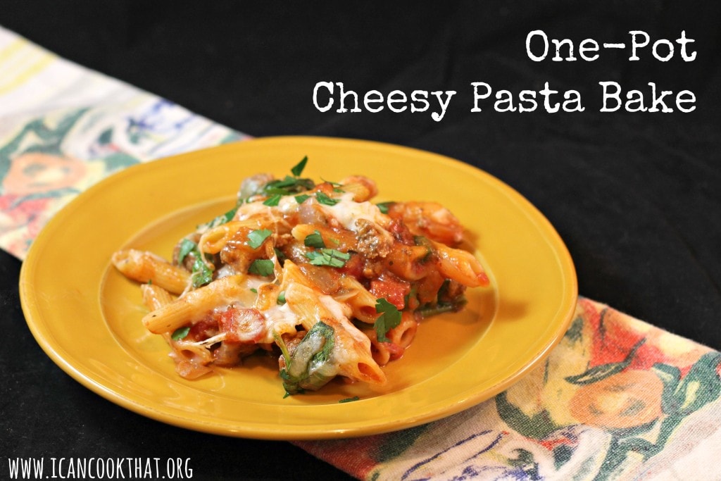 One-Pot Cheesy Pasta Bake