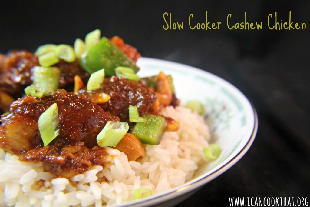 Slow Cooker Cashew Chicken