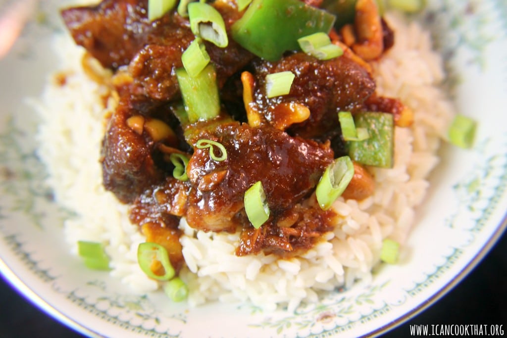 Slow Cooker Cashew Chicken