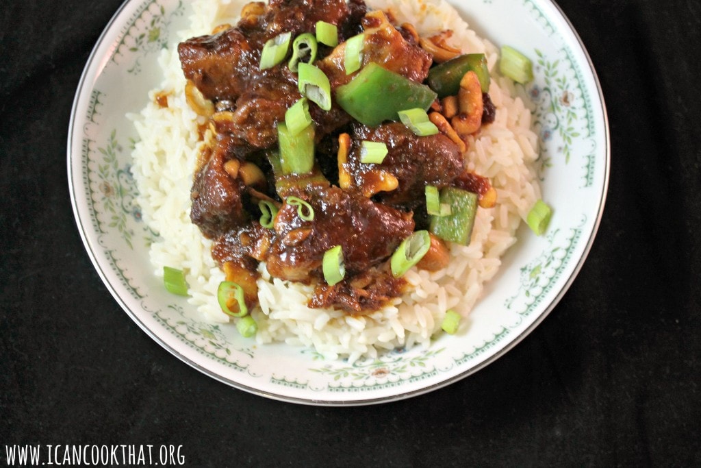 Slow Cooker Cashew Chicken