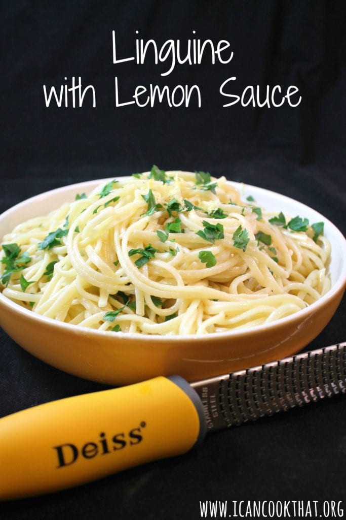 Linguine with Lemon Sauce