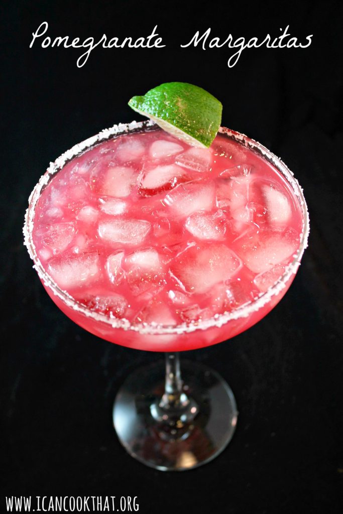 Pomegranate Margaritas