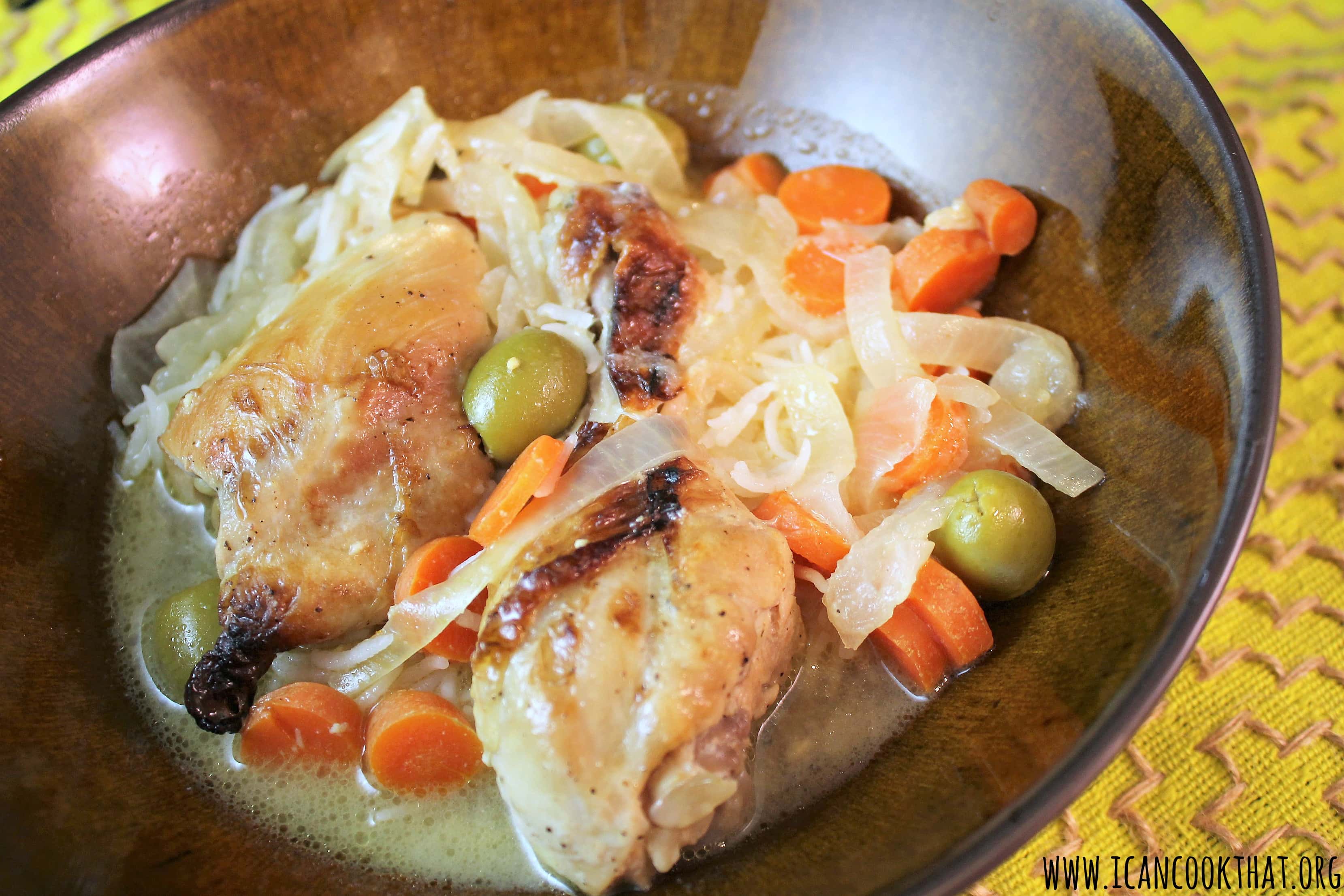 Chicken Yassa (Senegalese Lemon Chicken)