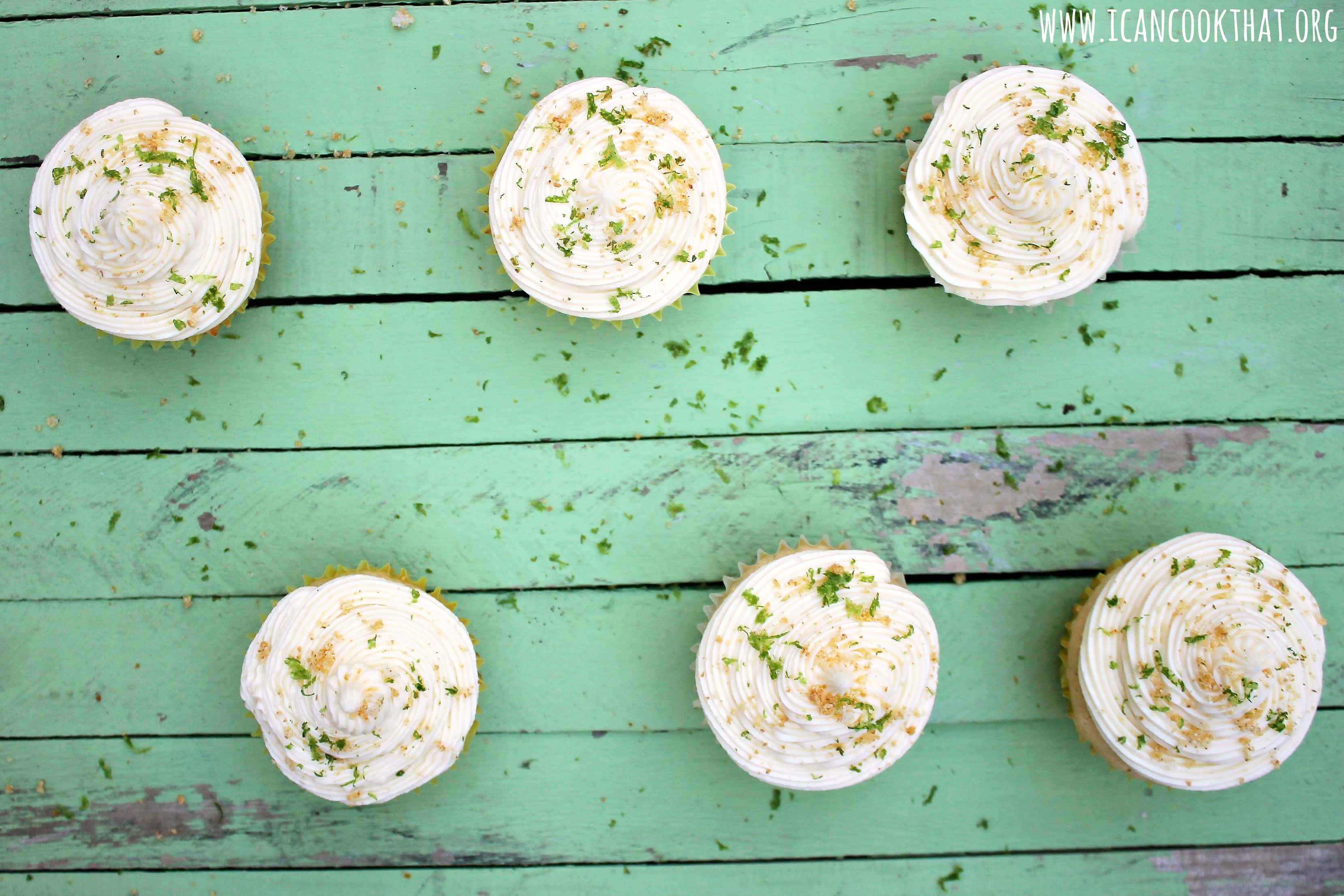 Key Lime Pie Cupcakes