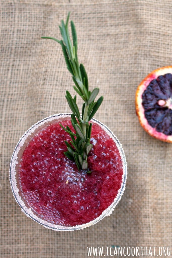 Frozen Blood Orange Margaritas