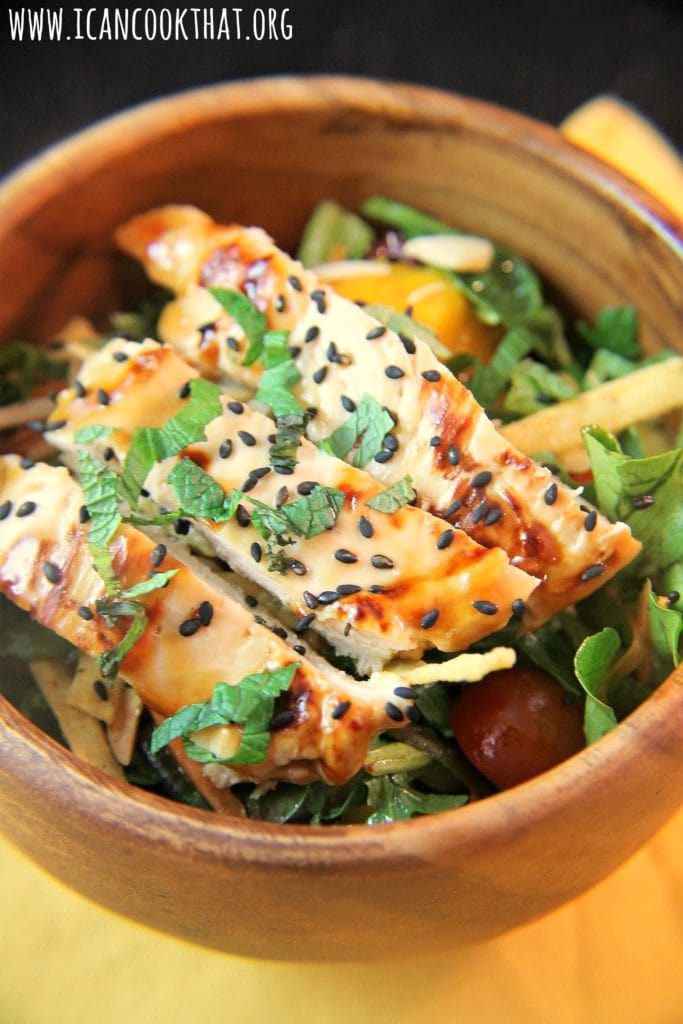 Chicken, Mango and Pineapple Salad