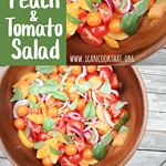 Peach and Tomato Salad