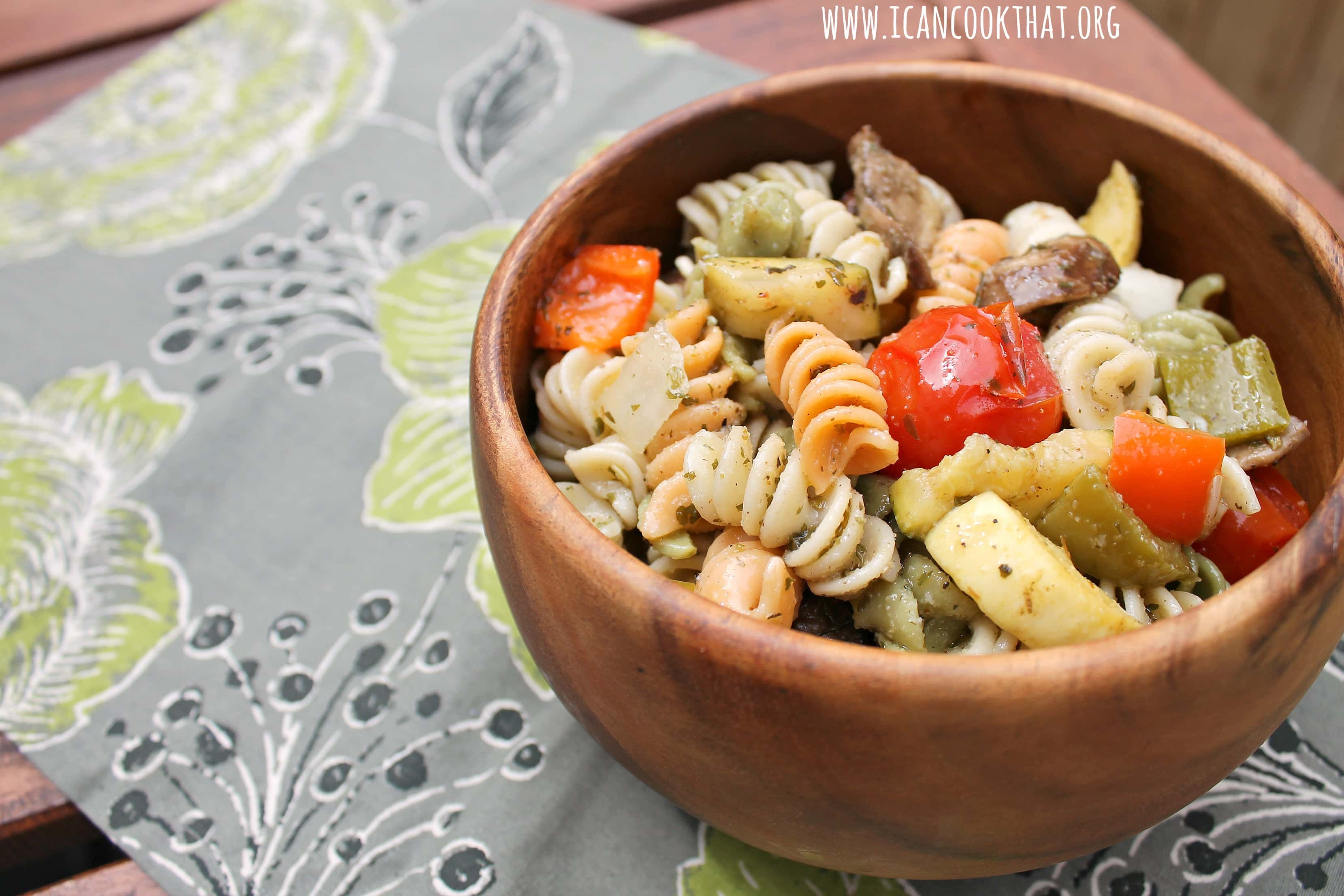 Grilled Vegetable Pasta Salad