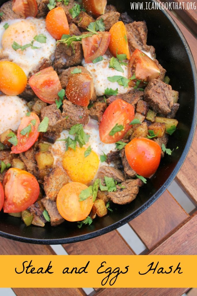 Steak and Eggs Hash