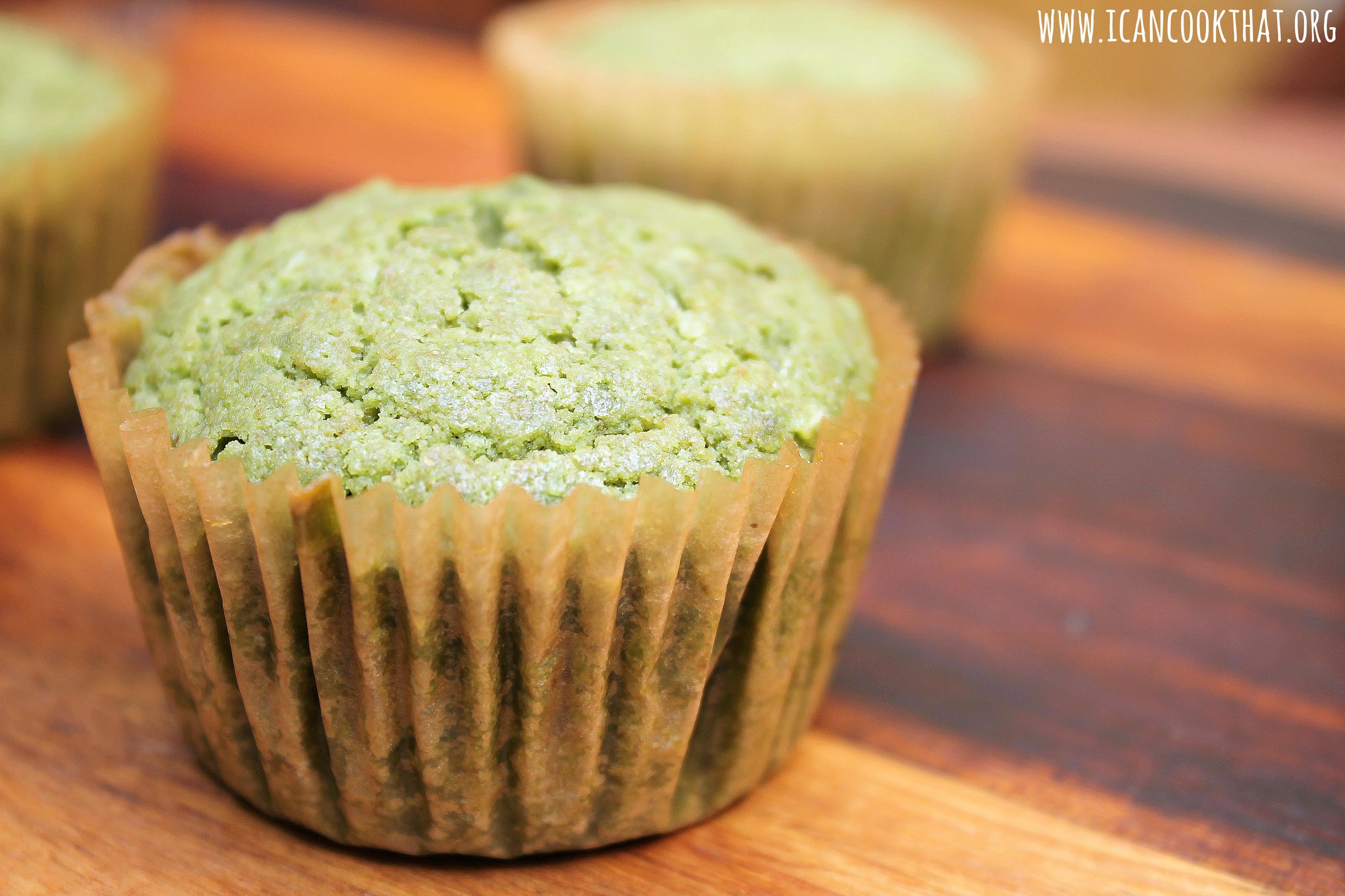 Coconut Matcha Muffins