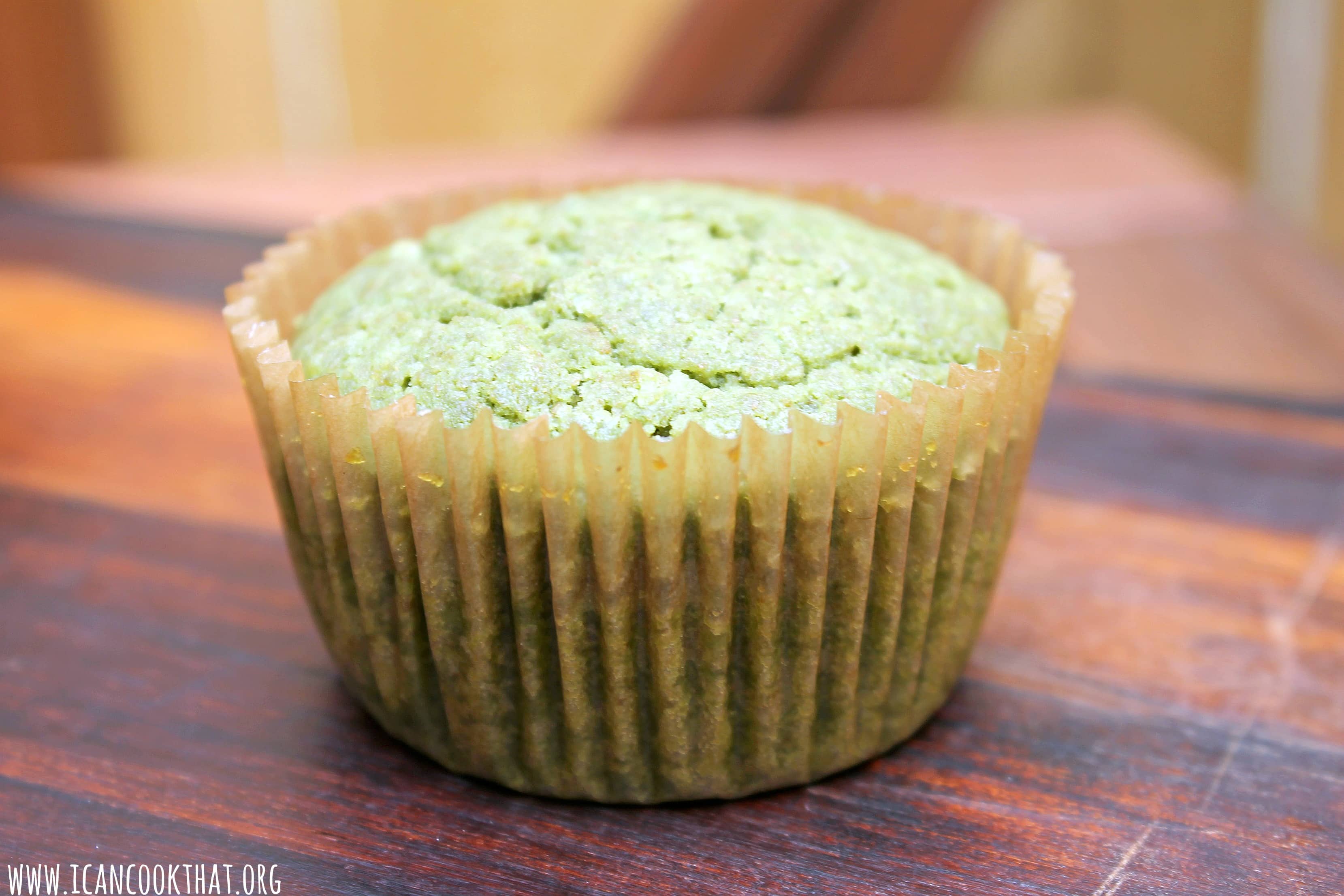 Coconut Matcha Muffins