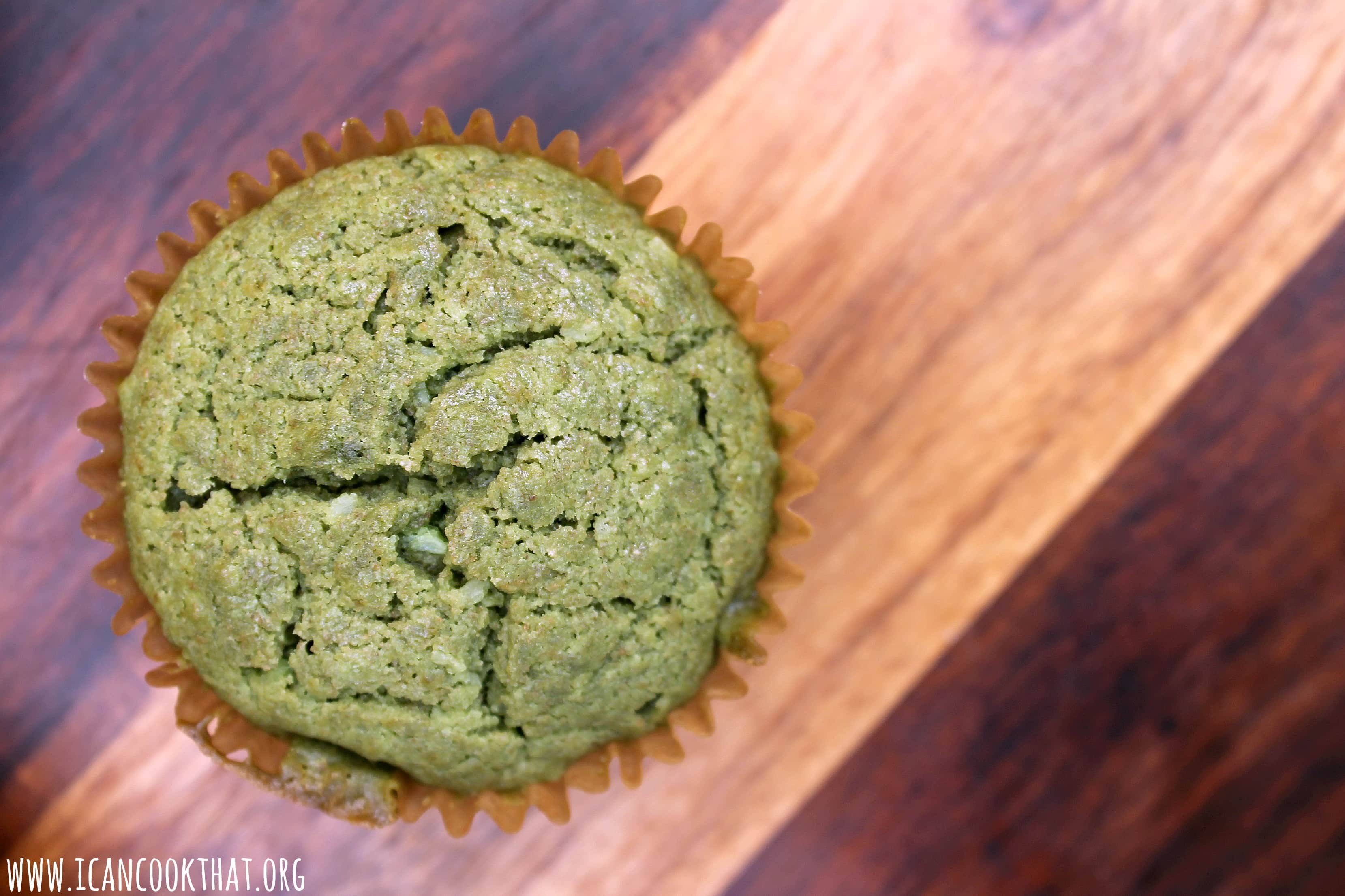 Coconut Matcha Muffins