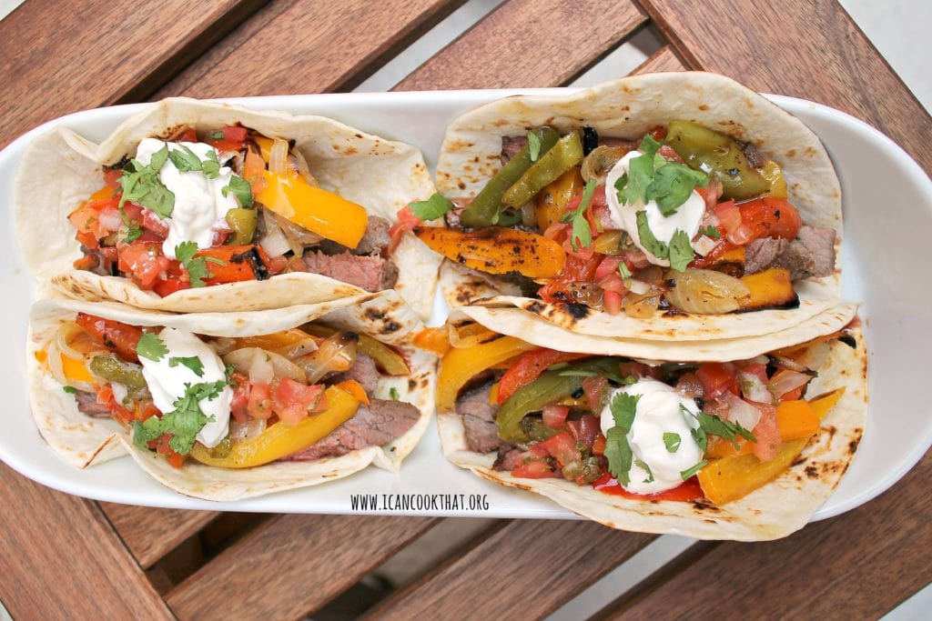 Sheet Pan Steak Fajitas 