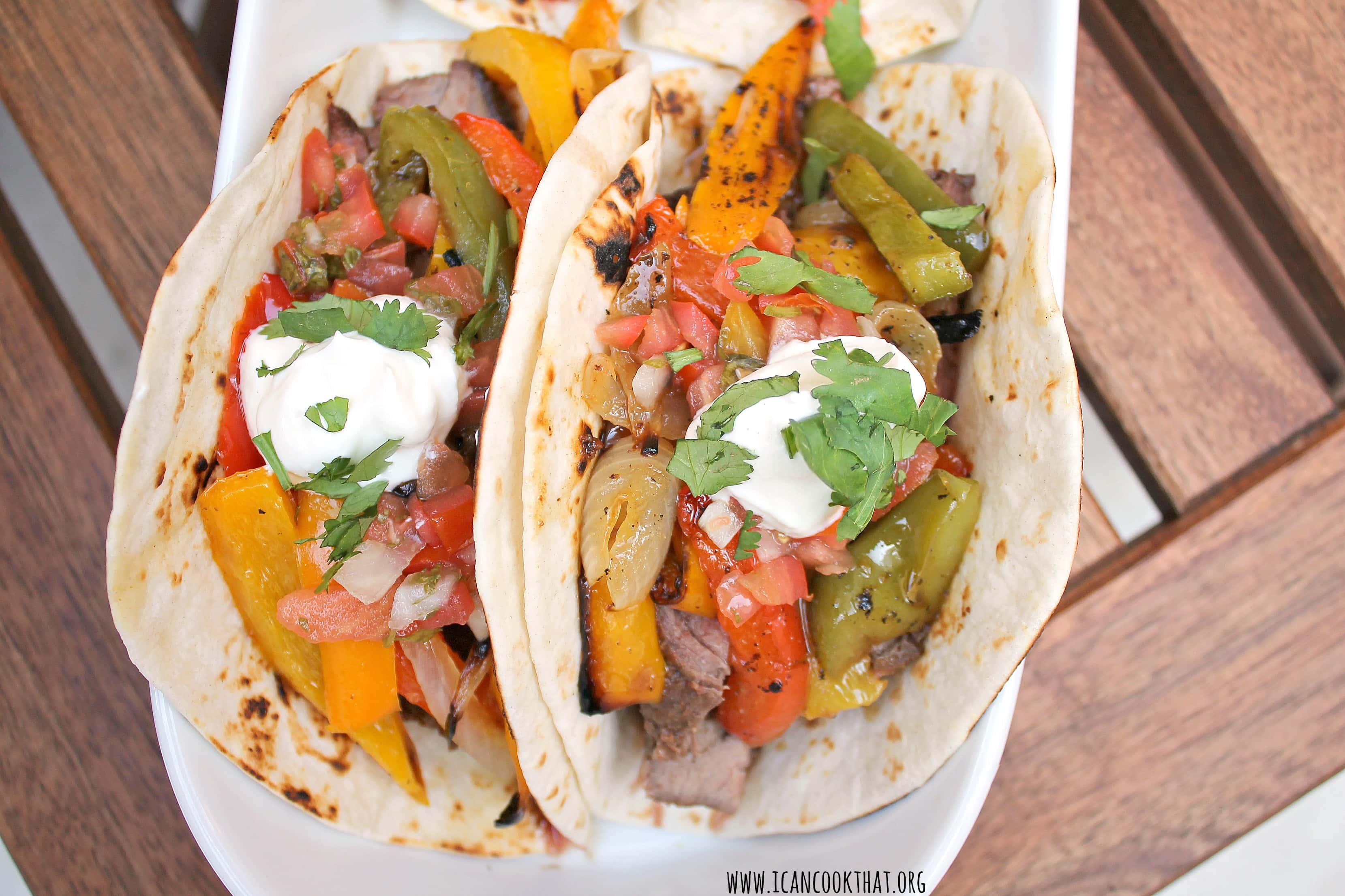 Sheet Pan Steak Fajitas