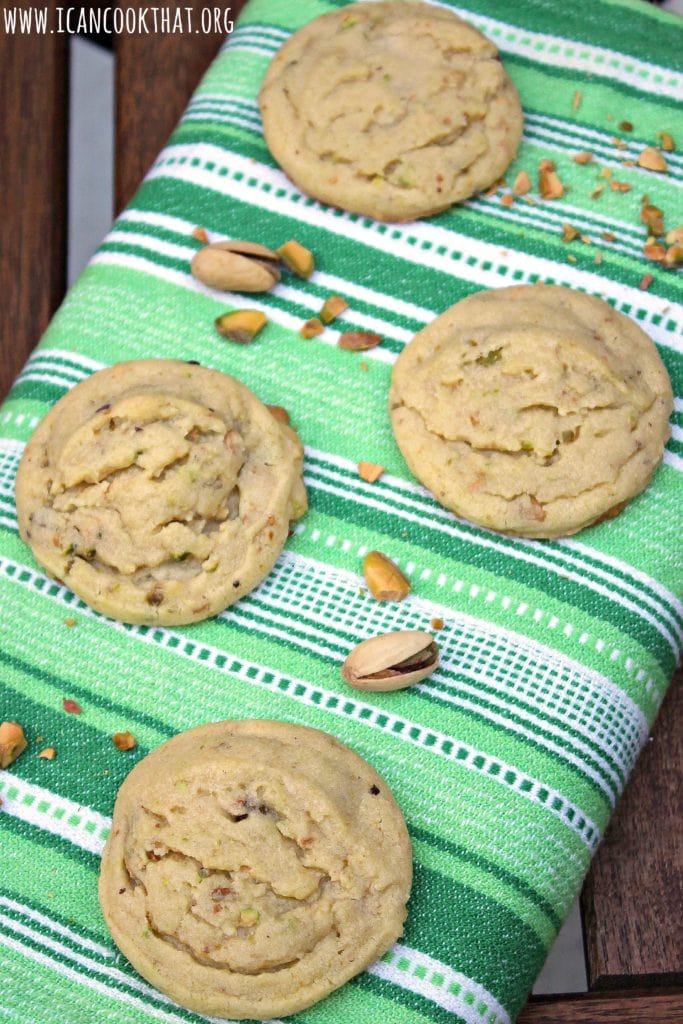 Pistachio Sugar Cookies