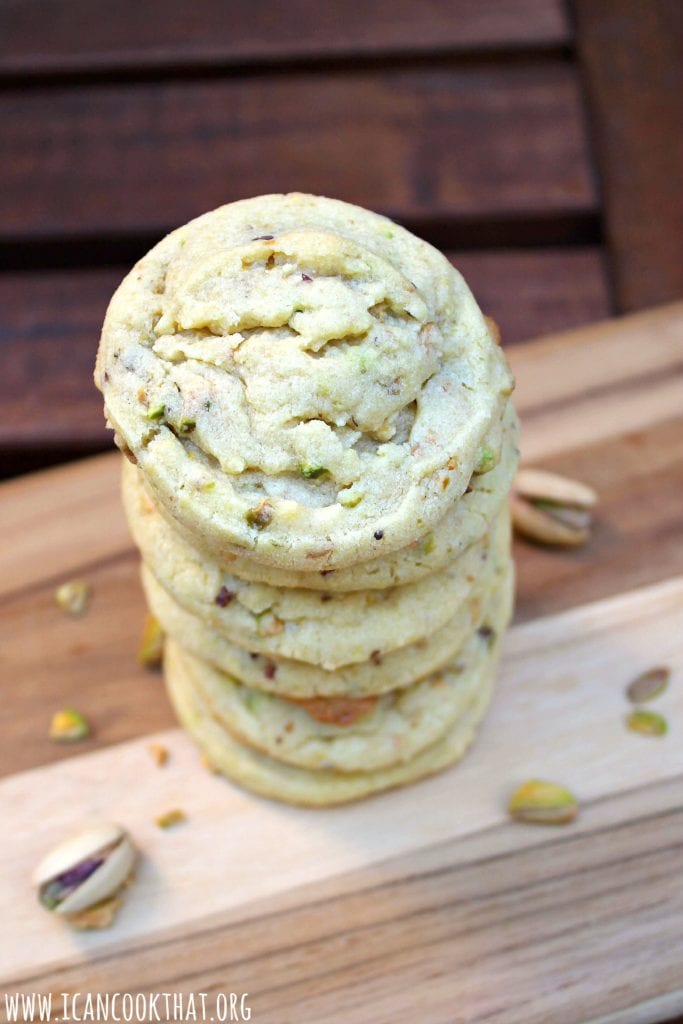 Pistachio Sugar Cookies