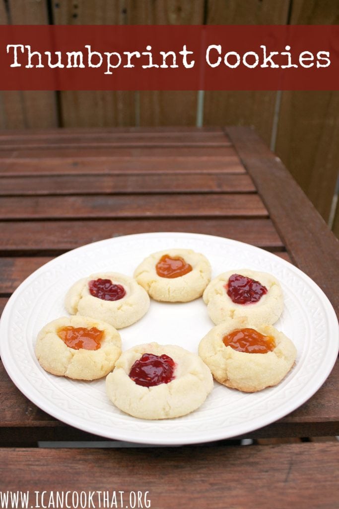 Thumbprint Cookies Recipe | I Can Cook That