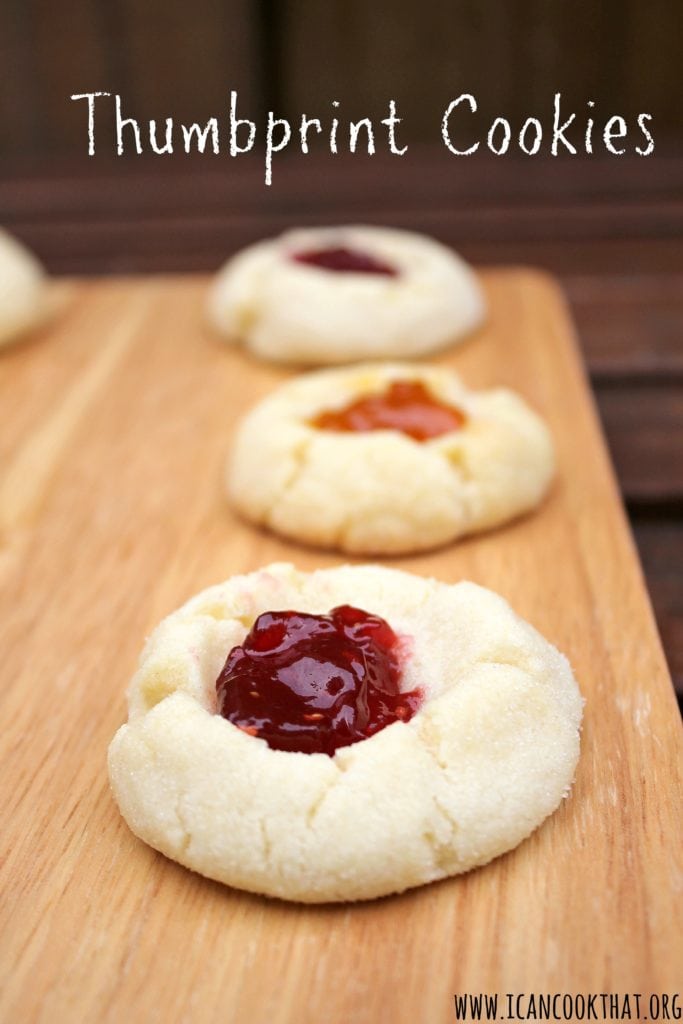 Thumbprint Cookies