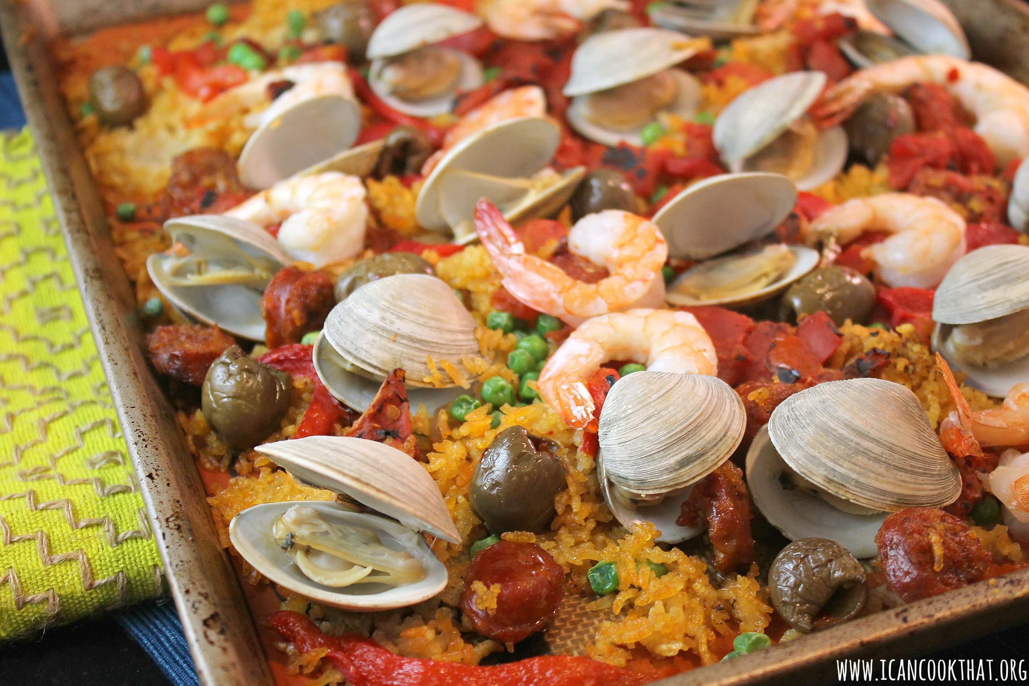 Sheet Pan Paella