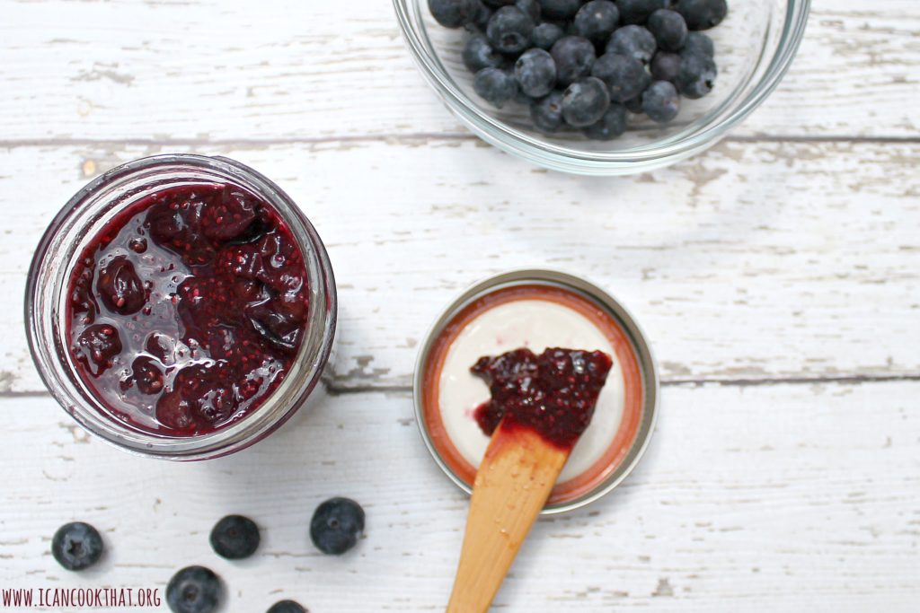 Blueberry Chia Seed Jam