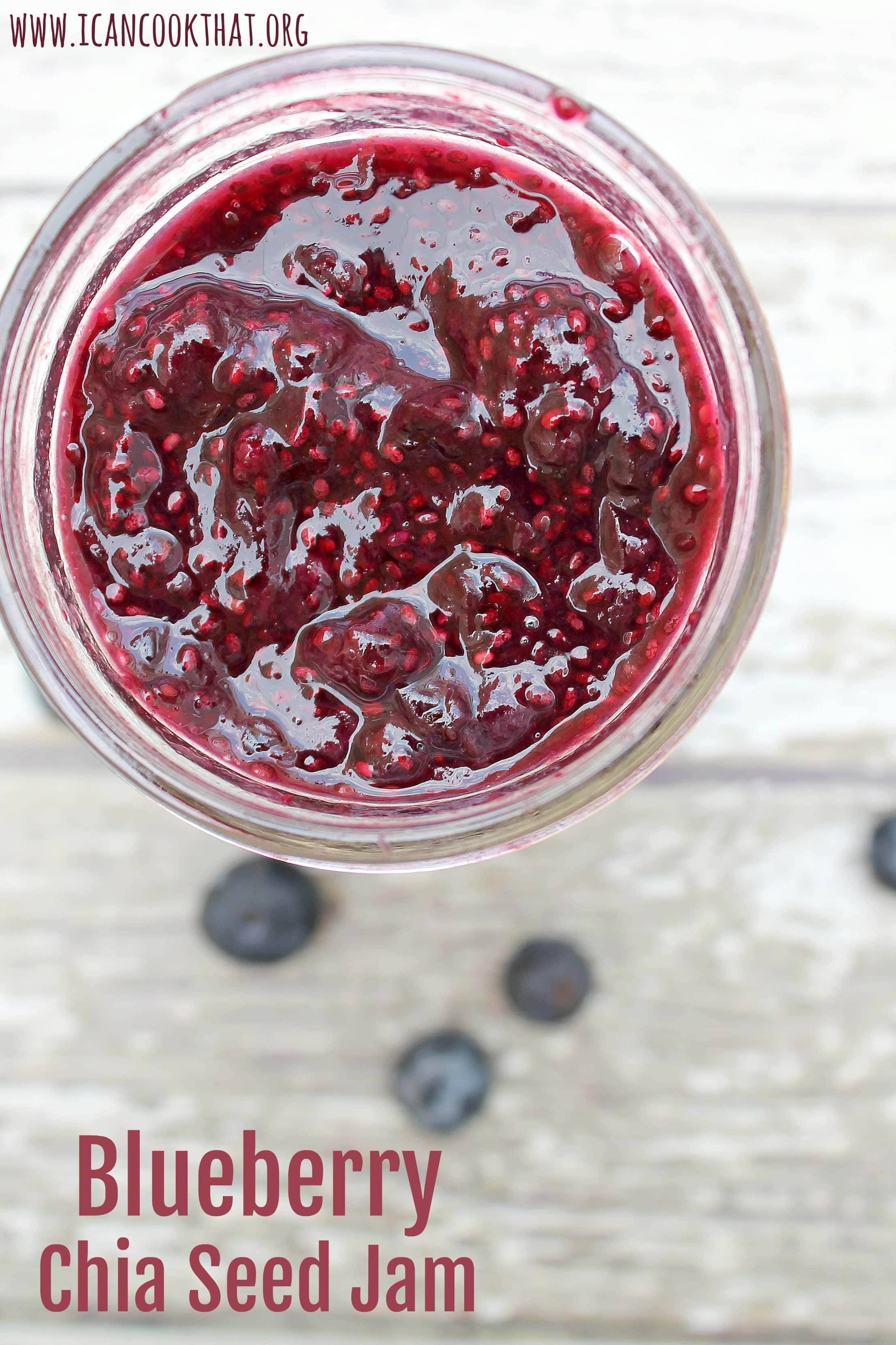 Blueberry Chia Seed Jam Recipe | I Can Cook That