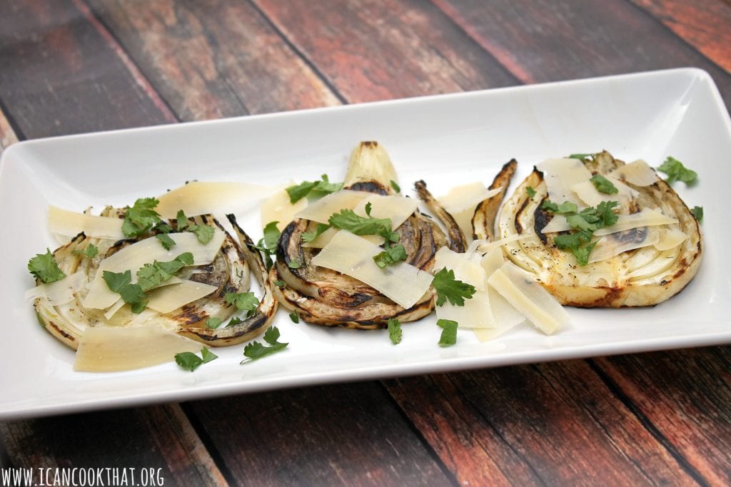 Grilled Fennel with Parmesan