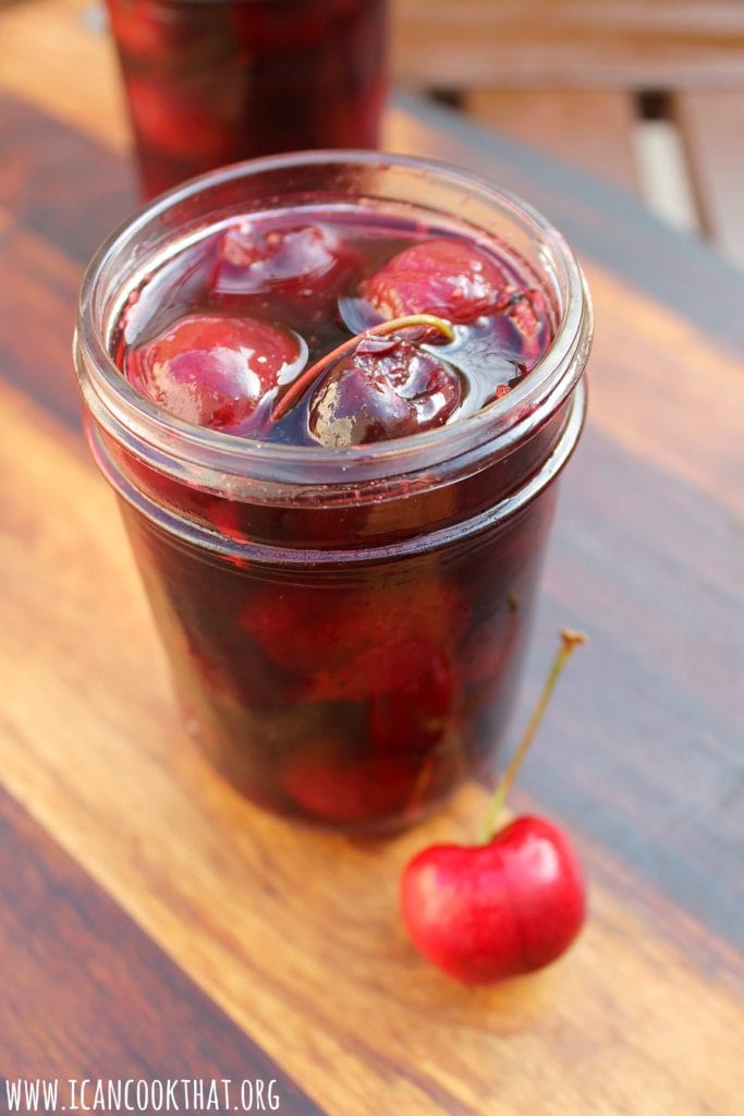 Homemade Maraschino Cherries