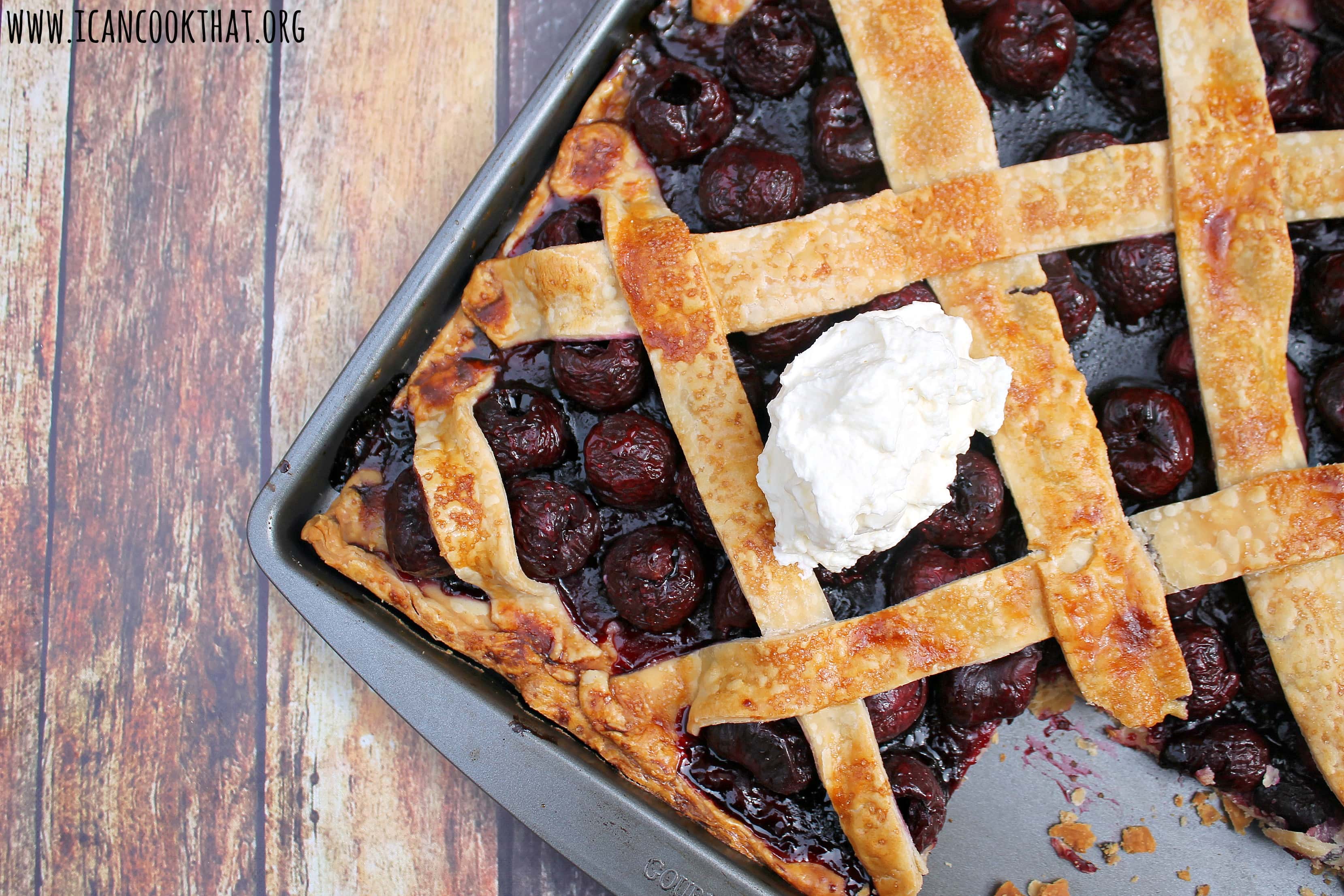 Cherry Slab Pie