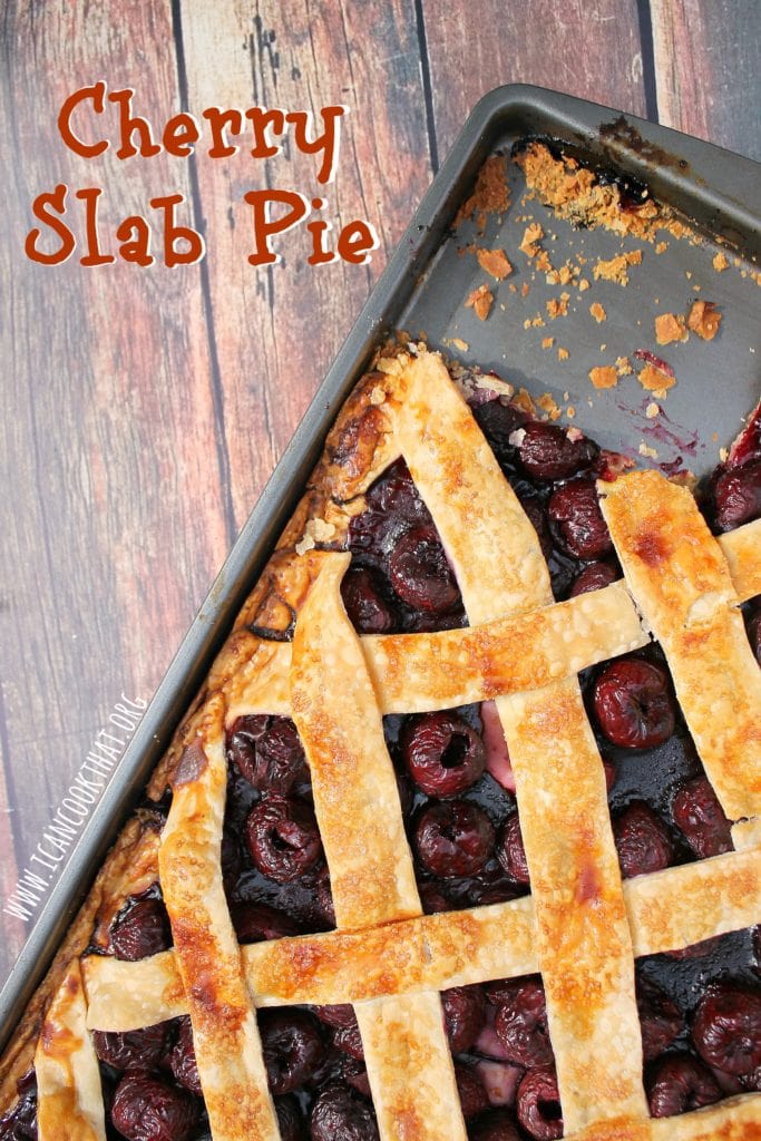 Cherry Slab Pie