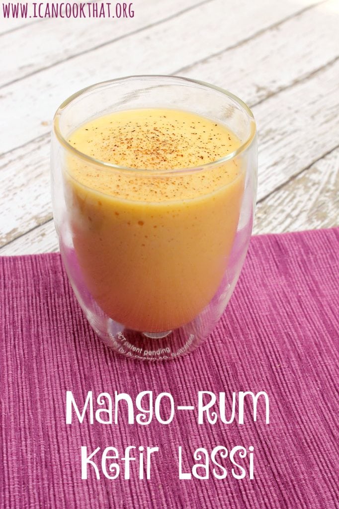 Mango Rum Kefir Lassi