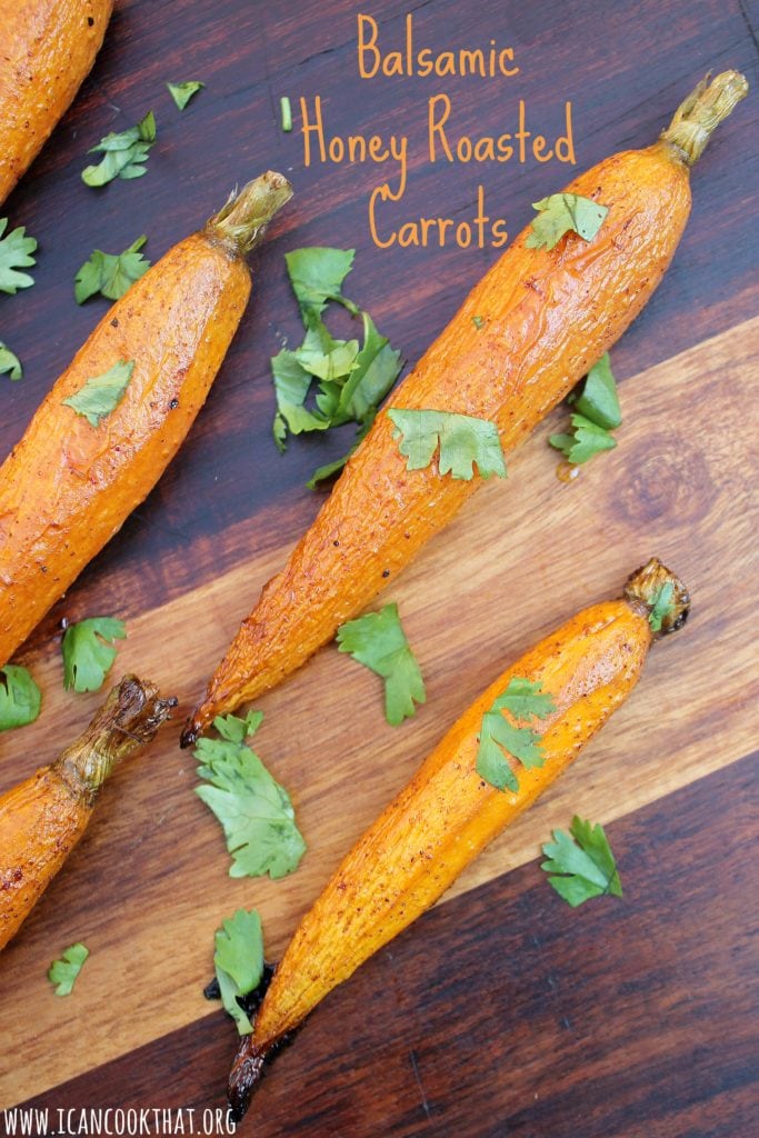 Balsamic Honey Roasted Carrots