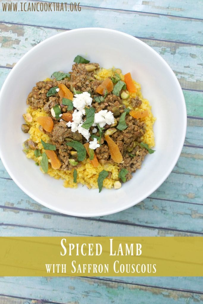 Spiced Lamb with Saffron Couscous