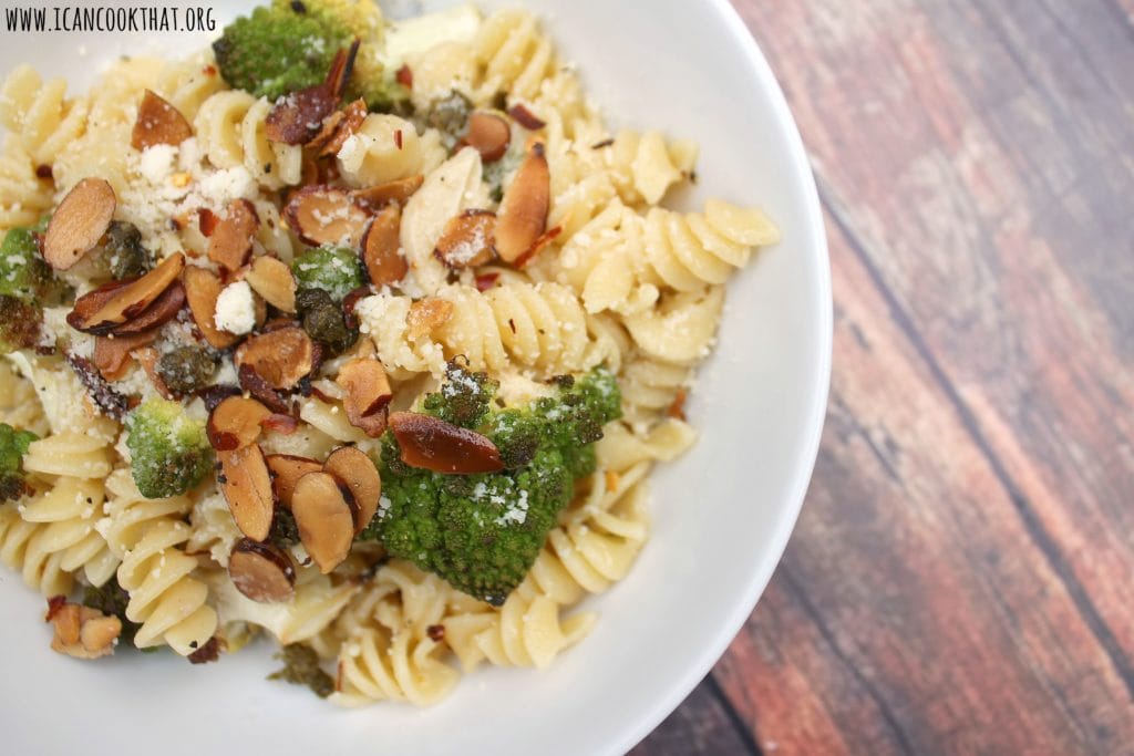 Pasta with Roasted Romanesco and Capers