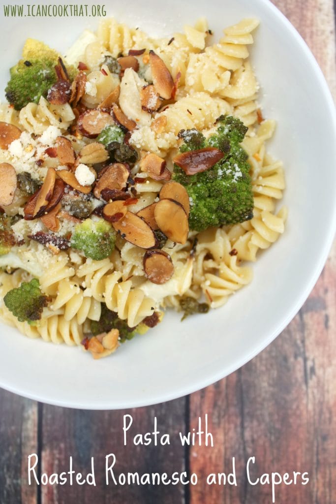 Pasta with Roasted Romanesco and Capers