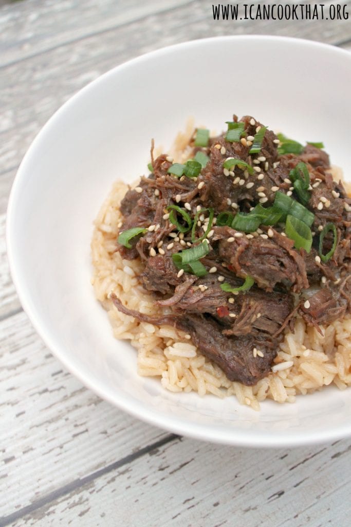 Pressure Cooker Korean Beef