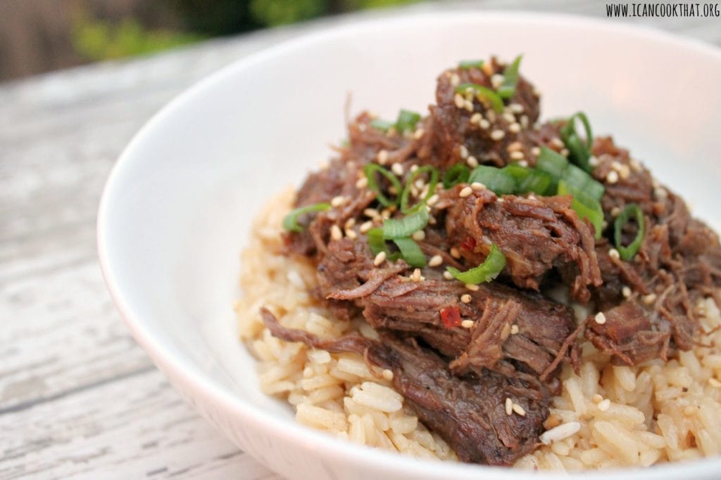 Pressure Cooker Korean Beef