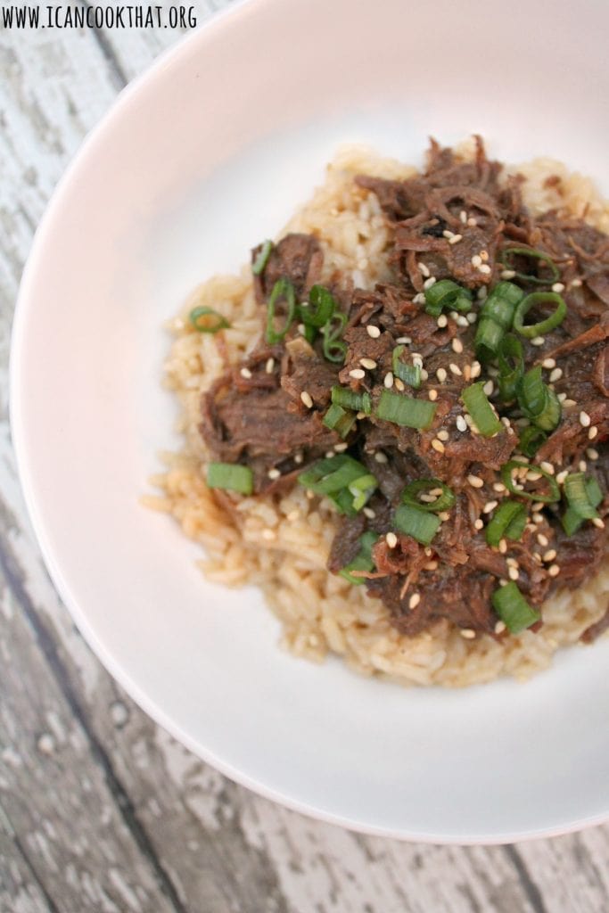 Pressure Cooker Korean Beef