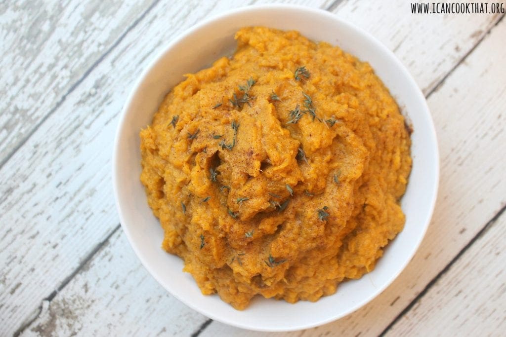 Pressure Cooker Mashed Sweet Potatoes