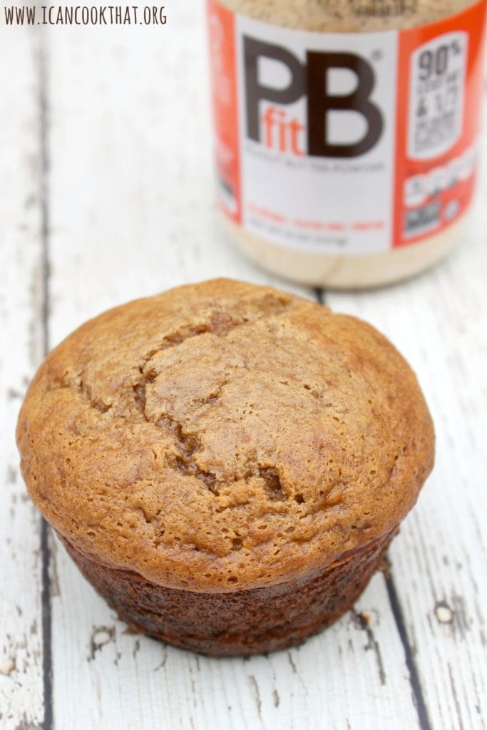 Peanut Butter Banana Muffins